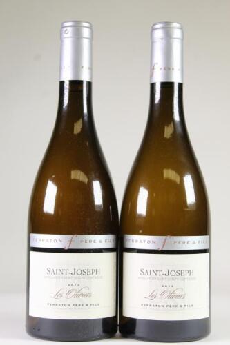 (2) 2013 Ferraton Les Oliviers Saint Joseph Blanc*