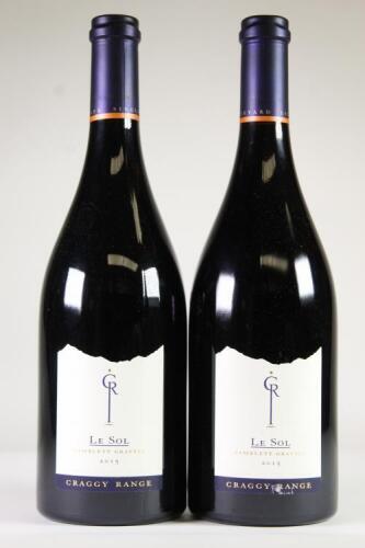 (2) 2015 Craggy Range Le Sol, Gimblett Gravels