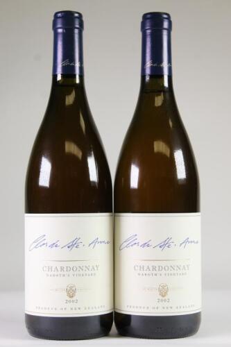 (2) 2002 Millton Clos Sainte Anne Chardonnay, Gisborne