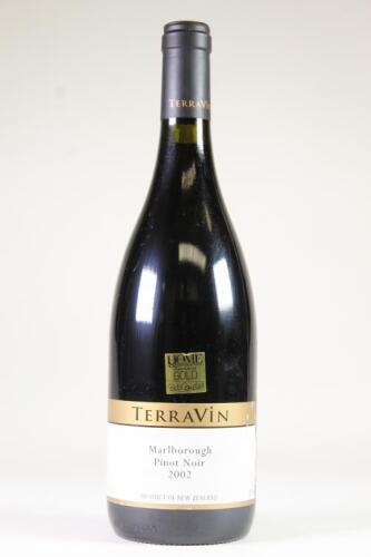 (1) 2002 Terravin Pinot Noir, Marlborough