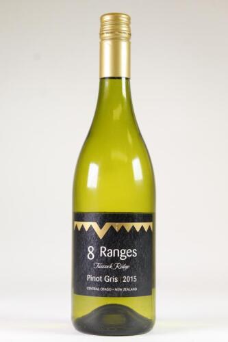 (1) 2015 8 Ranges Tussock Ridge Pinot Gris, Central Otago