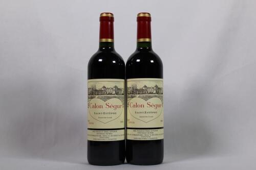 (2) 2004 Chateau Calon Segur, St Estephe