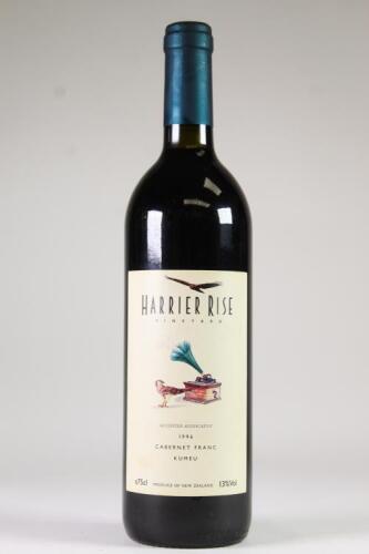 (1) 1996 Harrier Rise Cabernet Franc, Kumeu
