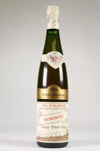 (1)&nbsp;1995 Schoffit Cuvee Caroline Tokay Pinot Gris