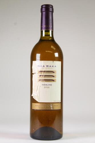 (1)&nbsp;1998 Nga Waka Riesling, Martinborough