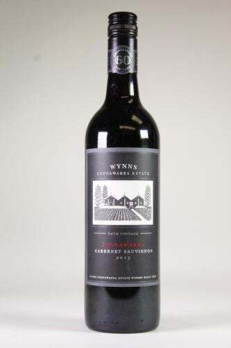 (1) 2015 Wynns Estate Black Label Cabernet Sauvignon, Coonawarra SA
