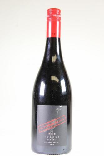 (1) 2016 Turkey Flat Butcher's Block Red Shiraz/Grenache/Mataro, Barossa SA