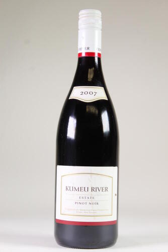 (1) 2007 Kumeu River Estate Pinot Noir, Kumeu