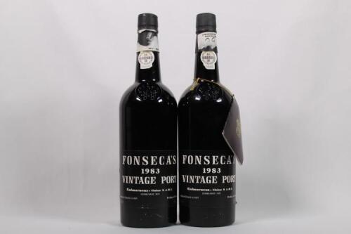 (2) 1983 Fonseca Vintage, Oporto