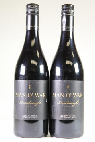 (2) 2011 Man O' War Dreadnought Syrah, Waiheke