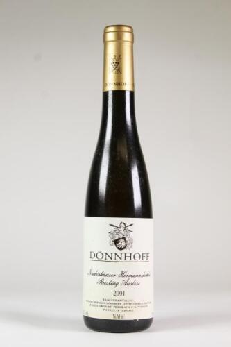 (1) 2001 Donnhoff Niederhauser Hermannshohle Riesling Auslese Goldkapsel 375ml, Nahe