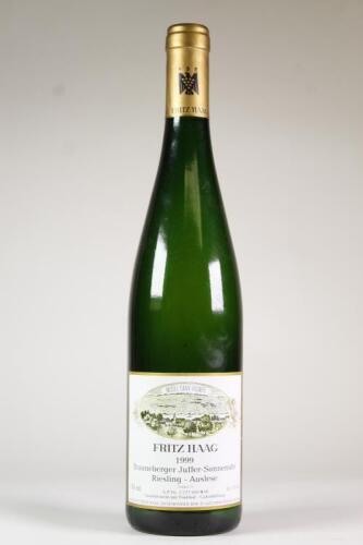 (1) 1999 Fritz Haag Brauneberger Juffer-Sonnenuhr Riesling Auslese Goldkapsel Fuder 9, Mosel Saar Ruwer