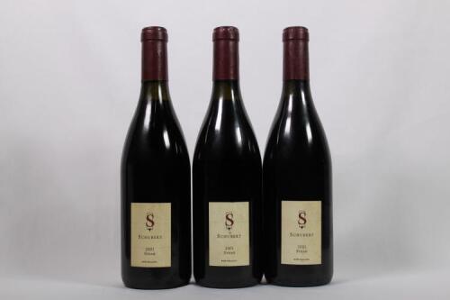 (3) 2001 Schubert Syrah, Martinborough