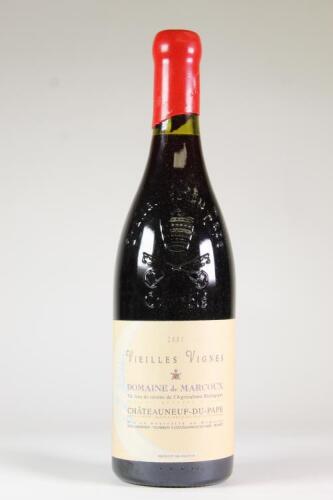 (1) 2001 Domaine de Marcoux Vieilles Vignes Chateauneuf du Pape
