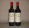 (2) 1996 Wendouree Cabernet Sauvignon/Malbec, Clare SA