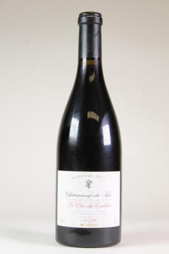 (1) 2001 Le Clos du Caillou Reserve Chateauneuf du Pape