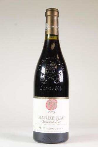 (1) 2005 M Chapoutier Barbe Rac Chateauneuf du Pape