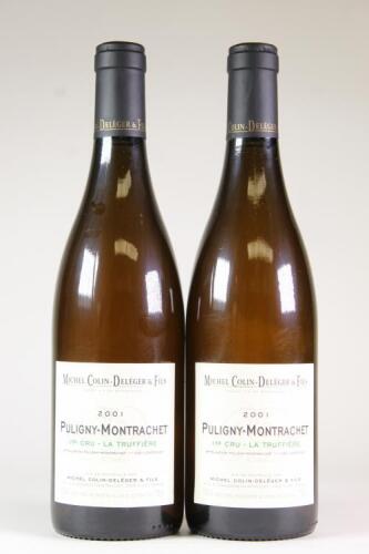 (2) 2001 Michel Colin-Deleger et Fils Puligny-Montrachet La Truffiere 1er Cru, Cote de Beaune