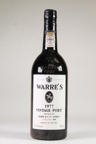 (1) 1977 Warre's Vintage, Oporto