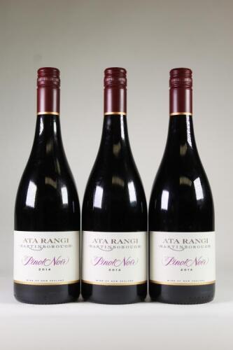 (3) 2014 Ata Rangi Pinot Noir, Martinborough