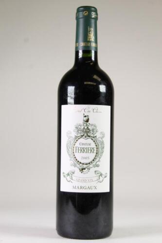 (1) 2005 Chateau Ferrier 3eme Cru Classe, Margaux