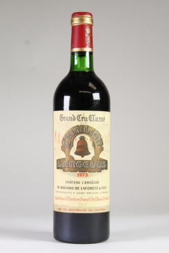 (1) 1975 Chateau l&rsquo;Ang&eacute;lus 730ml, St Emilion