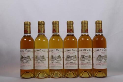 (6) 2009 Chateau Caillou 375ml
