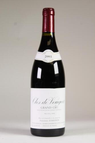 (1) 2003 Domaine Fr&eacute;d&eacute;ric Esmonin Clos de Vougeot Grand Cru, Cote de Nuits