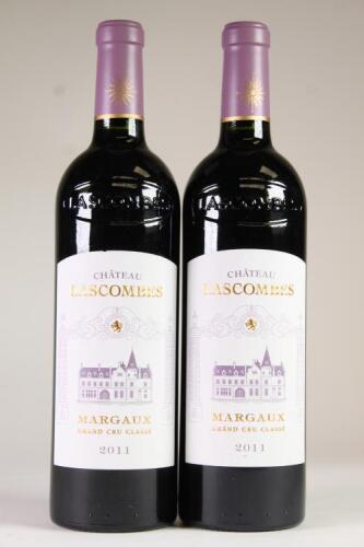(2) 2011 Chateau Lascombes 2eme Cru Classe, Margaux