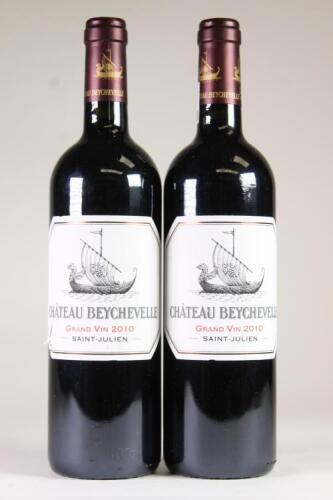 (2) 2010 Chateau Beychevelle 4eme Cru Classe, St Julien