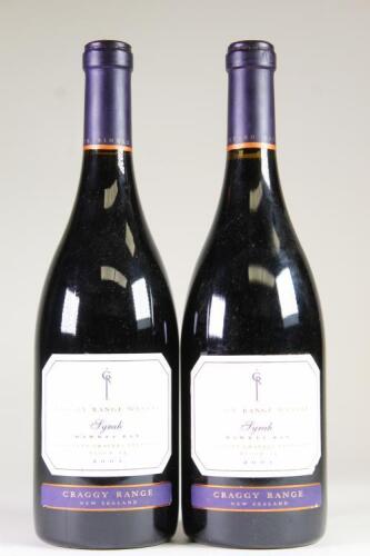 (2) 2001 Craggy Range Block 14 Syrah, Hawkes Bay