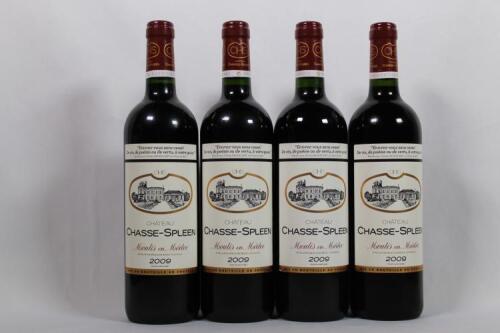 (4) 2009 Chateau Chasse Spleen, Haut Medoc