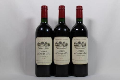 (3) 2000 Chateau Les Ormes de Pez, St Estephe
