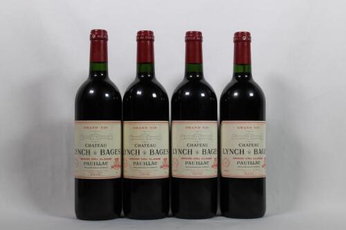 (4) 2002 Chateau Lynch Bages, Pauillac
