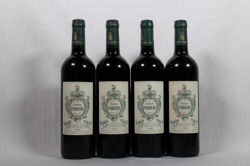(4) 2004 Chateau Ferriere, Margaux