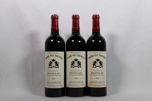 (3) 2002 Chateau Grand Puy Ducasse, Pauillac