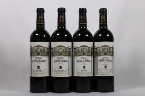 (4) 2001 Chateau Leoville Barton, St Julien