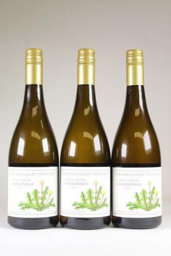 (3) 2011 Pyramid Valley Vineyards Lion's Tooth Chardonnay, Waikari