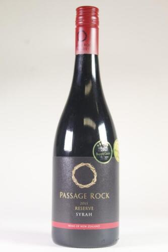 (1) 2015 Passage Rock Reserve Syrah, Waiheke