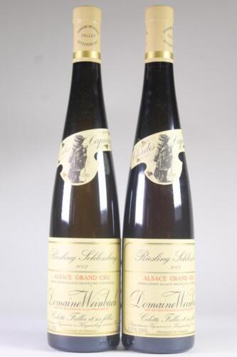 (2) 2003 Domaine Weinbach Schlossberg Grand Cru Riesling