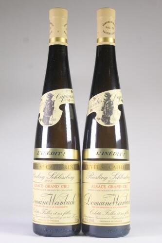 (2) 2003 Domaine Weinbach Cuvee Ste Catherine L'inedit Schlossberg Grand Cru Riesling