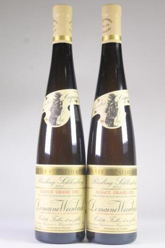(2) 2003 Domaine Weinbach Cuvee Ste Catherine Schlossberg Grand Cru Riesling
