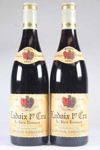 (2) 2005 Capitain-Gagnerot Ladoix Le Rois Roussot 1er Cru, Cote de Beaune