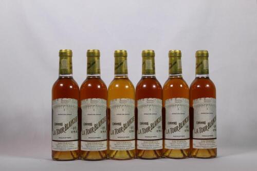 (6) 2005 Chateau La Tour Blanche 375ml