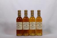 (4) 2002 Chateau Riesussec 375ml