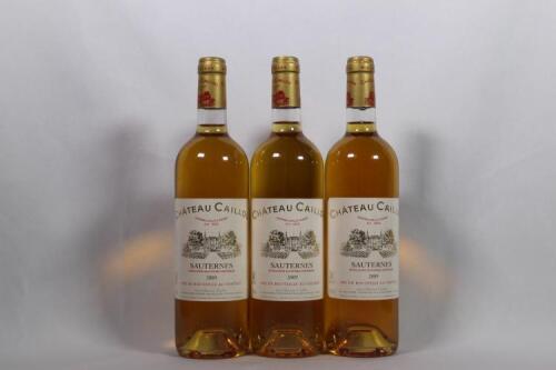 (3) 2009 Chateau Caillou