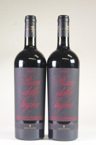 (2) 1999 Antinori Pian dell Vigne Brunello di Montalcino, Tuscany