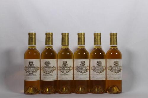 (6) 2009 Chateau Coutet 375ml