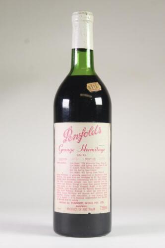 (1) 1971 Penfolds Grange Bin 95 738ml, South Australia