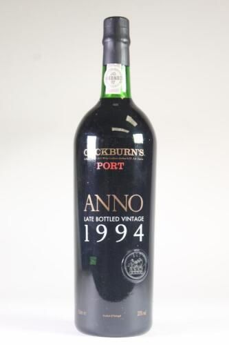 (1) 1994 Cockburn's Late Bottled Vintage Port 1000ml, Oporto